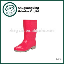 Gumboots femininos Botas de chuva de borracha Winter Wellies Festival B-818